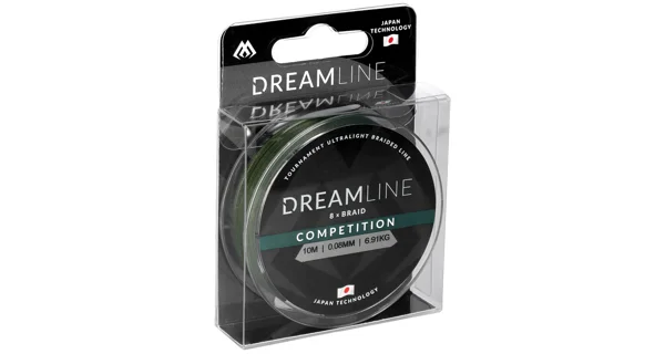 MIKADO - Šňůra Dreamline Green 10 m 0,18 mm/18,32 kg}]}```
